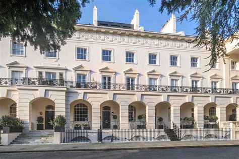 Majestic Nash Terrace Townhouse In Regents Park Goes On Sale For £20