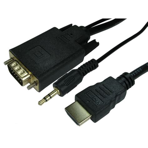 Hdmi To Svga And Audio Converter Cable 77hdmi Vgcbl Cables Direct