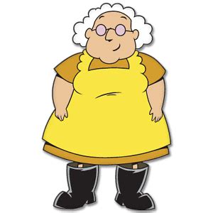 A scottish elderly woman, muriel is the kind and sweet owner of courage, as well as the industrious wife of eustace bagge. Courage the Cowardly Dog Muriel bumper sticker 3" x 5"