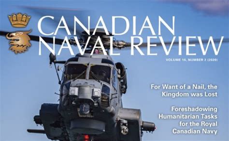 New Cnr Canadian Naval Review