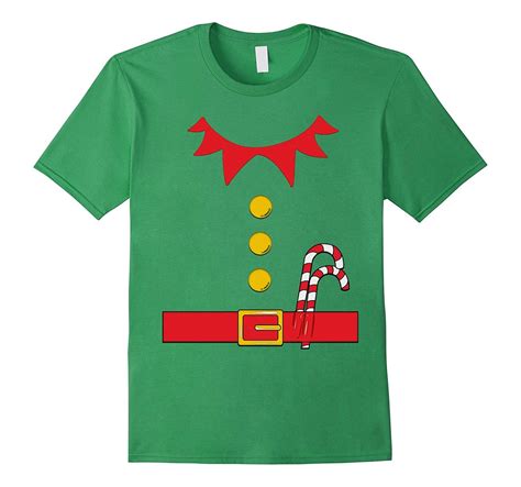 Santa Elf Costume Holiday Christmas Shirt For Kids And Adults Christmas