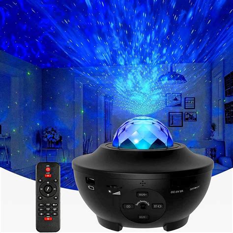 Galaxy Stars Sky Ocean Night Light Projection Led Ceiling Lamp Simply