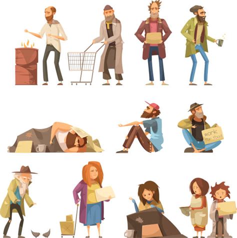 Homeless Woman Illustrations Royalty Free Vector Graphics And Clip Art