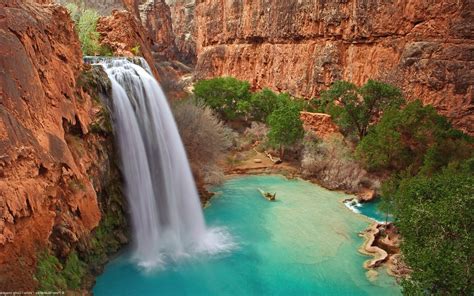 nature, Landscape, Waterfall Wallpapers HD / Desktop and ...