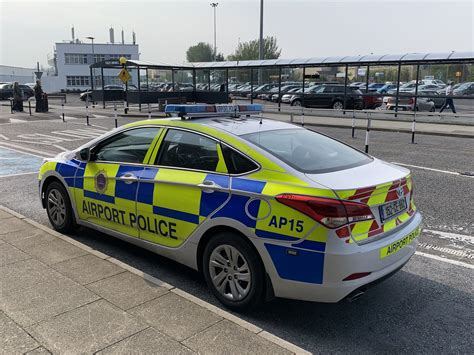 Airport Police Vehicle Shannon Airport Ireland May 2019 A Photo
