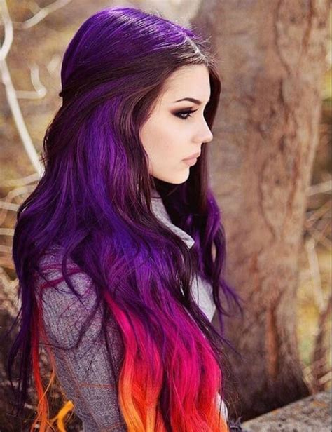 Crazy Colorful Hair Colour Ideas For Long Hair 182
