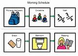 Images of Schedule Pictures For Autistic Students