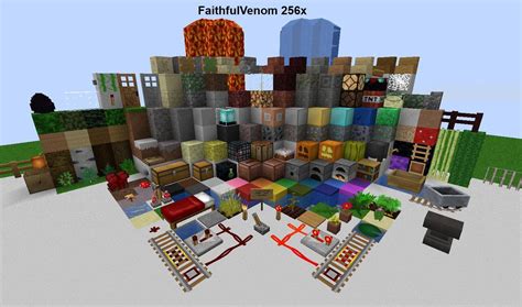 Faithfulvenom 256x Resource Packs Minecraft