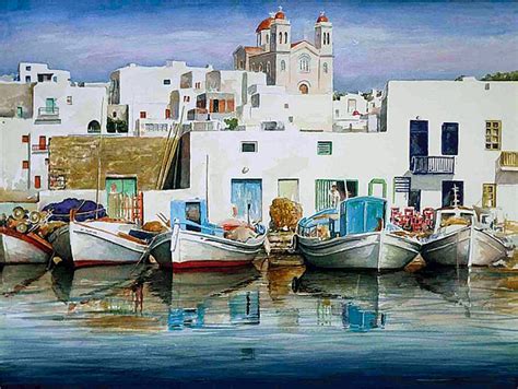 Stunning Watercolor Paintings Of Greece