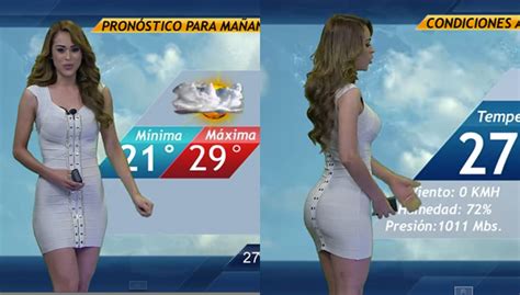 ‘worlds Sexiest Weather Girl Has Sent The Internet Crazy With These