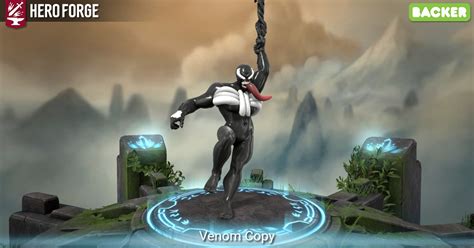 Venom Copy Made With Hero Forge