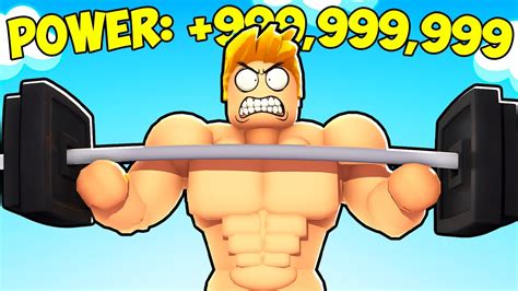 I Went To A Giant Gym And Became Muscle King Roblox Training