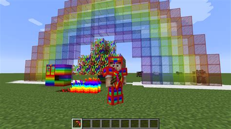 Minecraft Patung Rainbow Friends Images Red Background Imagesee