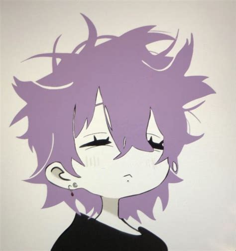 Pin By On Pfp ♔ In 2021 Aesthetic Anime Purple Art