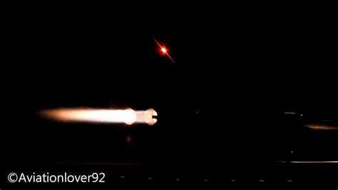 F 15 Full Afterburner At Night Youtube