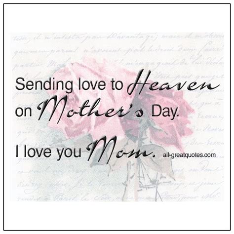 Mothers Day Memorial Cards Archives Love My Mom Quotes Happy Mother Day Quotes Mothers Day