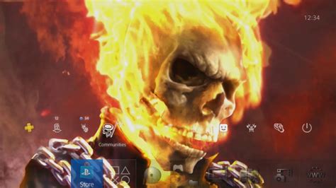 Ps4 Themes Briks 2 Hell Rider Dynamic Hd Theme Youtube