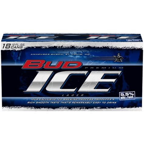 Bud Ice Beer 18 Pk 12 Fl Oz Pick ‘n Save