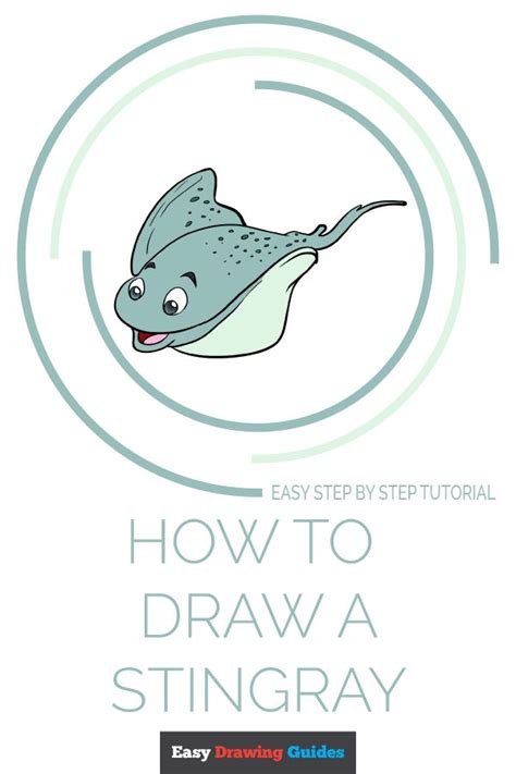 How To Draw A Stingray Really Easy Drawing Tutorial Easy Drawings