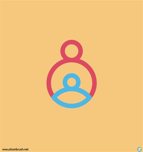 Mom And Baby Logo Illustration Ai Download Free Vector File Urbanbrush