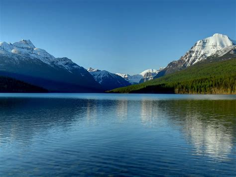Bowman Lake Glacier Lake Natural Landmarks Landmarks