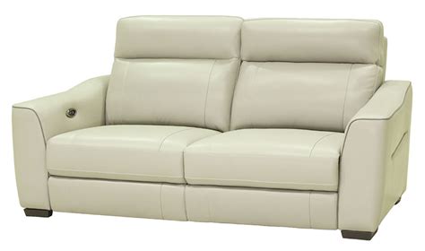 htl power reclining leather sectional  sofa chaise