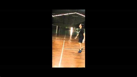 Badminton Underarm Backhand Clear Youtube Youtube