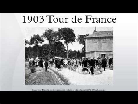 El 1903 se corrió el primer tour de francia, fue el primer tour de francia, la carrera fue organizada por el periódico l'auto, antepasado de l'équipe. 1903 Tour de France - YouTube