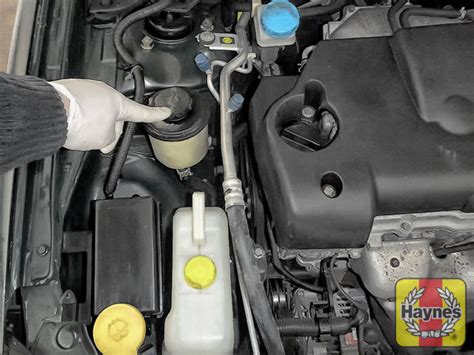 After failing to fabricate the mishimoto aftermarket reservoir to our car last year and as i begin to work on replicating o&gs wire tuck, i got to thinking about whether or not it would be possible to relocate the oem reservoir. Nissan Primera (2002 - 2006) 1.8 16v - Checking steering ...
