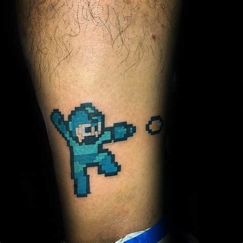 50 Megaman Tattoo Designs For Men - Video Game Ink Ideas