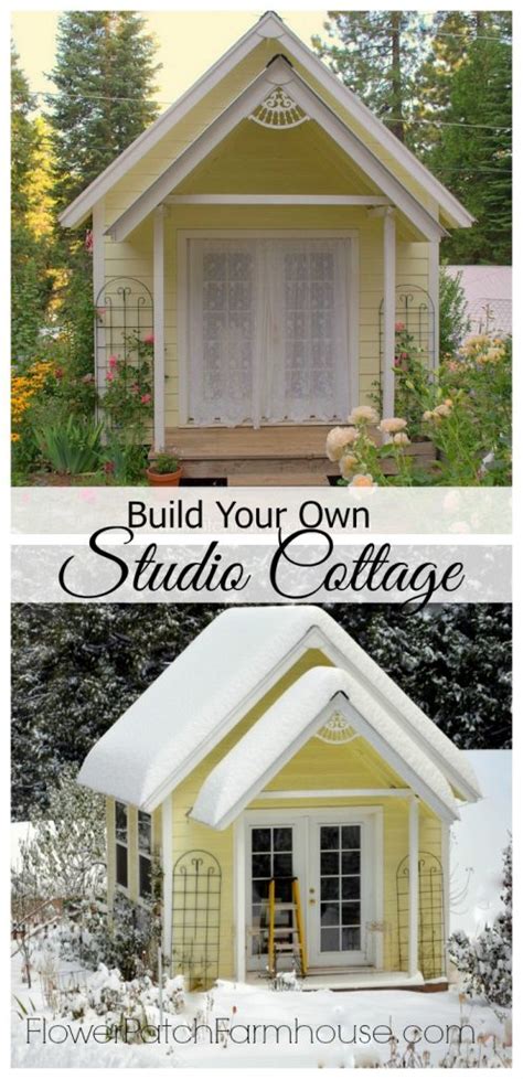 Included with your instant download will be email support from me about any questions you might have on how to build a shed or about the plans or construction methods covered. Build Your Own Crafting Cottage or Garden Shed - Flower Patch Farmhouse