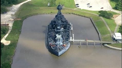 Battleship Texas Leaving San Jacinto Battleground For Good Abc13 Houston