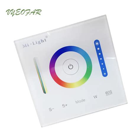 New Mi Light Smart Panel Led Controller Rgb Rgbw Rgb Cct Led Touch Switch Panel Led Dimmer For
