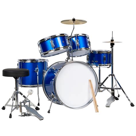 Best Choice Products 5 Piece Kids Beginner Junior Size Drum Set