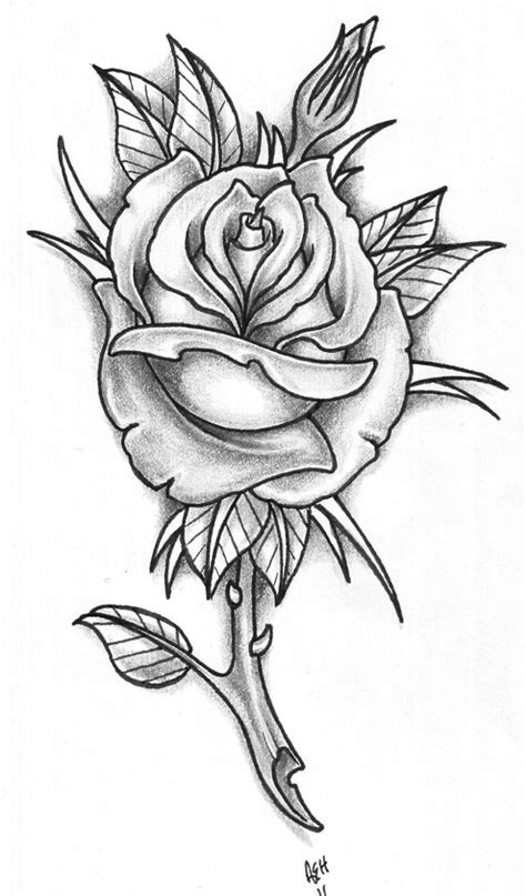 If you hold the view that a single rose flower is quite feminine, you can add some thrones and leaves to stand out your masculinity. Rose Tattoos Designs, Ideas and Meaning | Tattoos For You