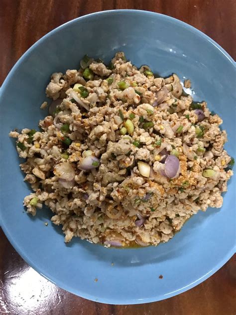 สูตร ลาบไก่สับ พร้อมวิธีทำโดย Katiesle🐷