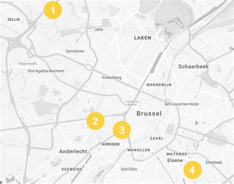 Map Brussels 1 