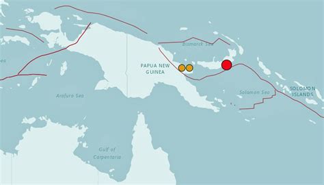 Strong Quake Shakes Papua New Guinea Newshub