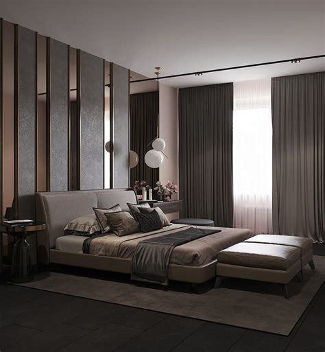 Bedroom In Contemporary Style On Behance