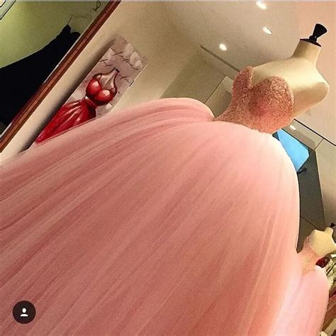 pink puffy ball gown pink prom dresses long sweetheart princess beaded lace tulle teens prom