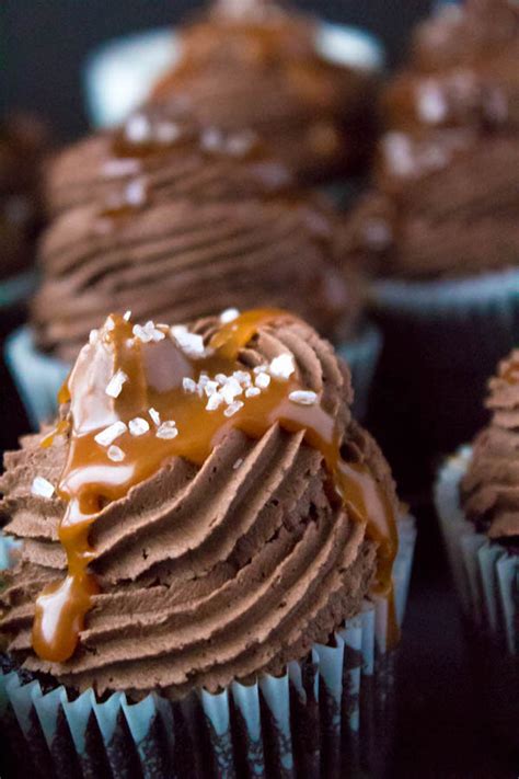 Maybe you would like to learn more about one of these? Salted Caramel Dark Chocolate Cupcakes ~ Recipe ...