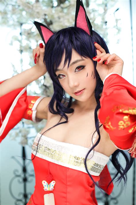 Online Game League Of Legends Ahri The Nine Tailed Fox Cosplay Blog Cosplay