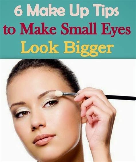 6 Tips For Small Eyes To Make Them Look Bigger Makeup Tips For Small