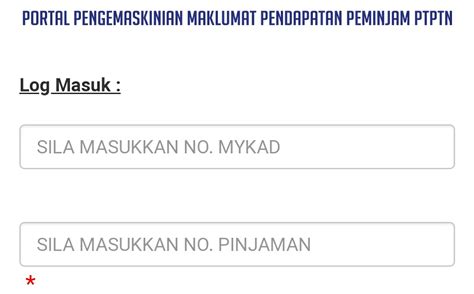 Kemaskini bantuan sara hidup rakyat 2021. Cara Kemaskini Maklumat Pendapatan PTPTN Online - Peperiksaan