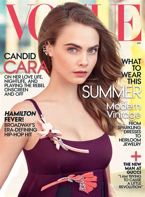 Cara Delevingne Vogue Magazine July 2015 Gotceleb
