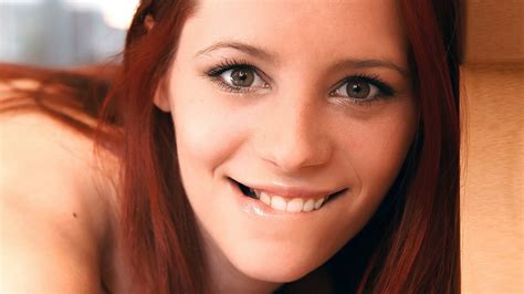 Mouths Redhead Biting Lip 1080p Ariel Piper Fawn Hd Wallpaper