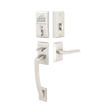 Maybe you would like to learn more about one of these? Modern Brass Keypad Entryset | Craftwood Products for ...