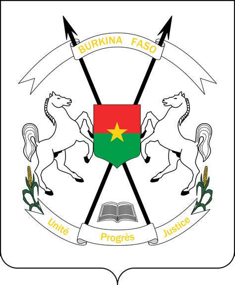 The Official Emblem Of The Burkina Faso