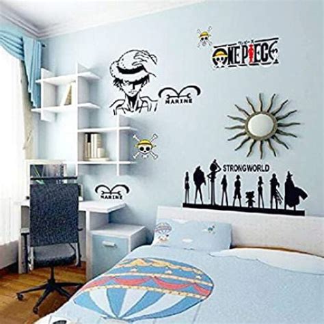 Shop Generic Luffy Cartoon Vinyl Wall Art Wallpaper Dragon Mart Uae