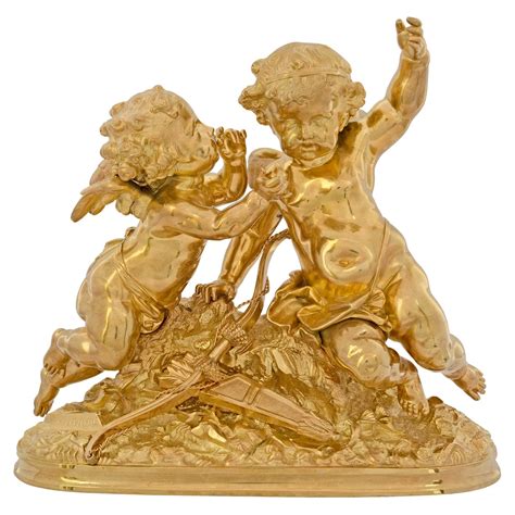 Statue By A Moreau At 1stdibs